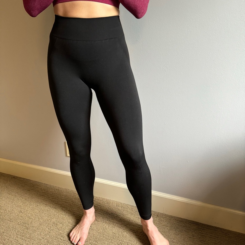 Gymshark Black High Waisted Seamless Leggings